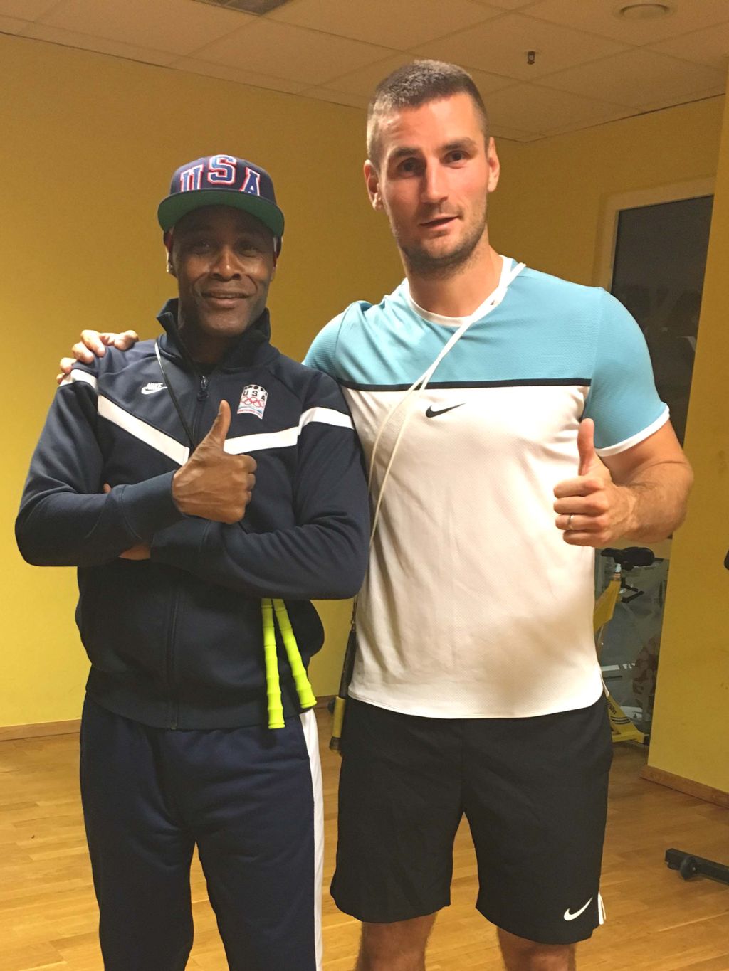 Tomáš Vaněček s Buddy Lee